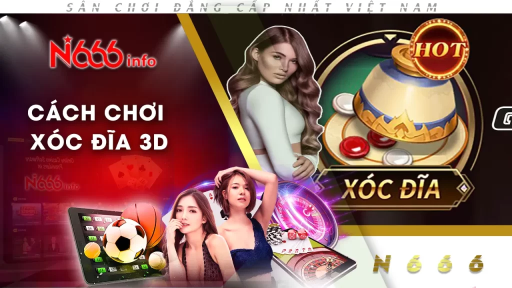 xóc đĩa 3d